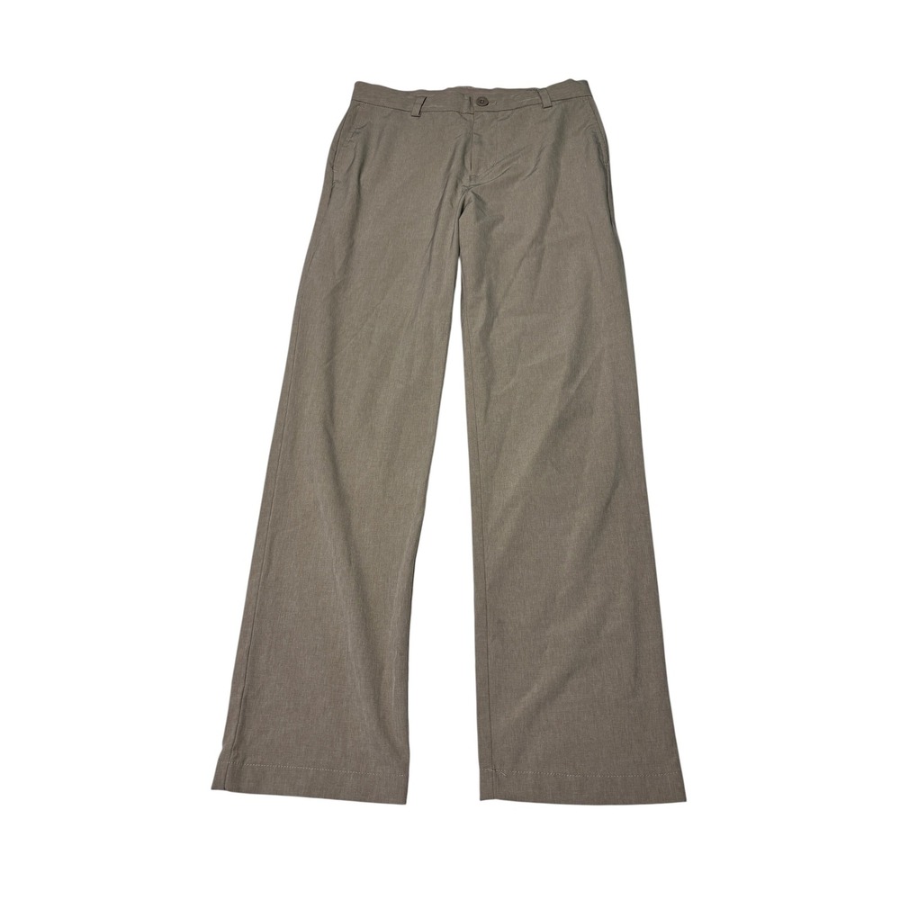 Vineyard Vines Performance Pants Men 30X29 Khaki Tan Stretch Golf Chino 3P001038